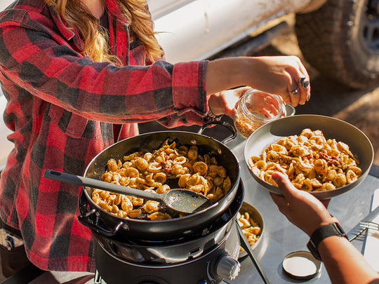 CADAC Paella Pan 40 w/Lid / Camp Cooking Pan